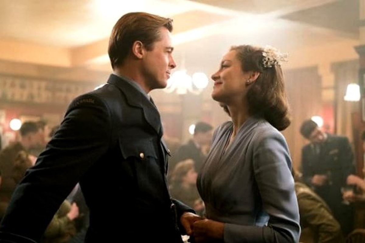 Film: Allied. Brad Pitt e Marion Cotillard fra amore e guerra
