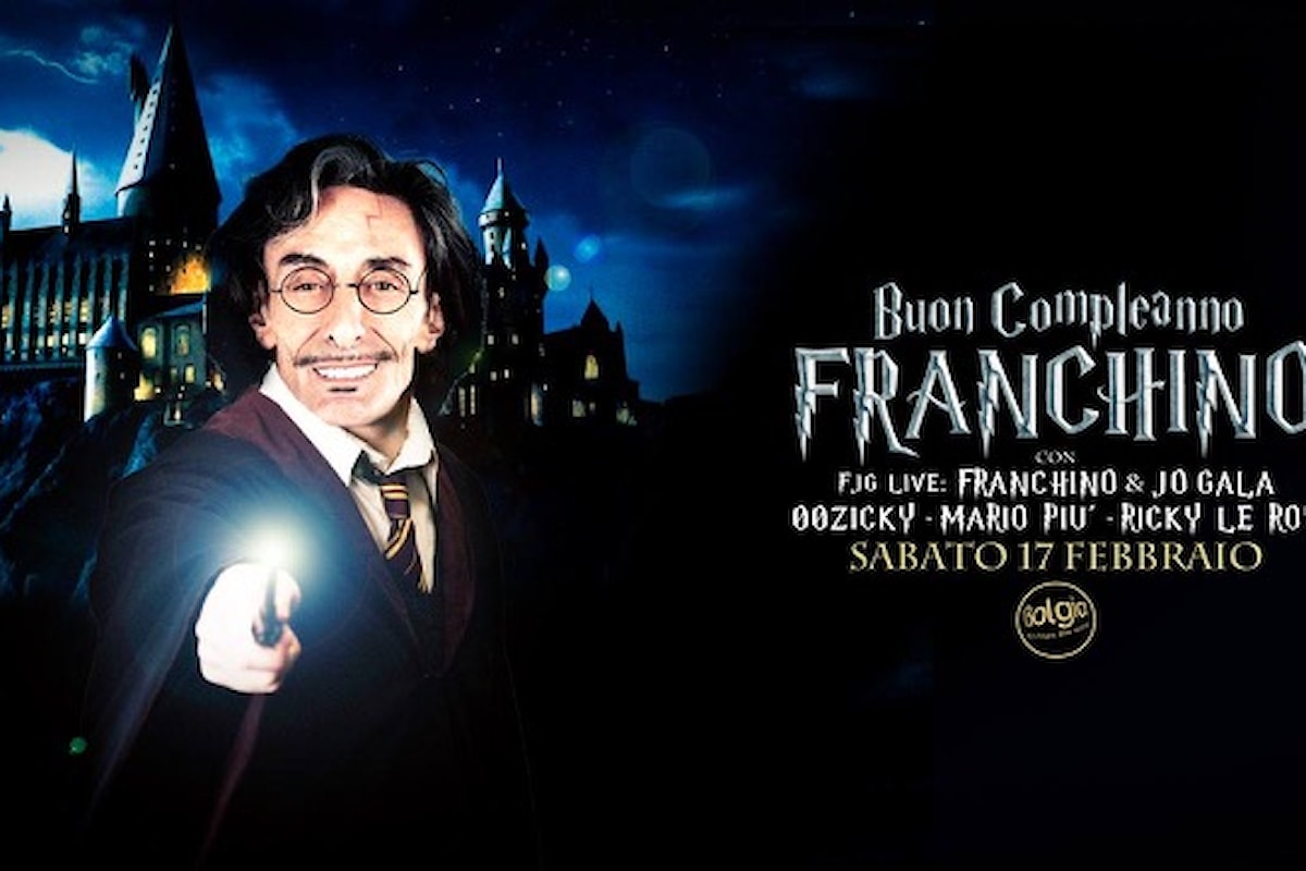 17 febbraio, Franchino celebra ancora una volta il suo compleanno al Bolgia di Bergamo