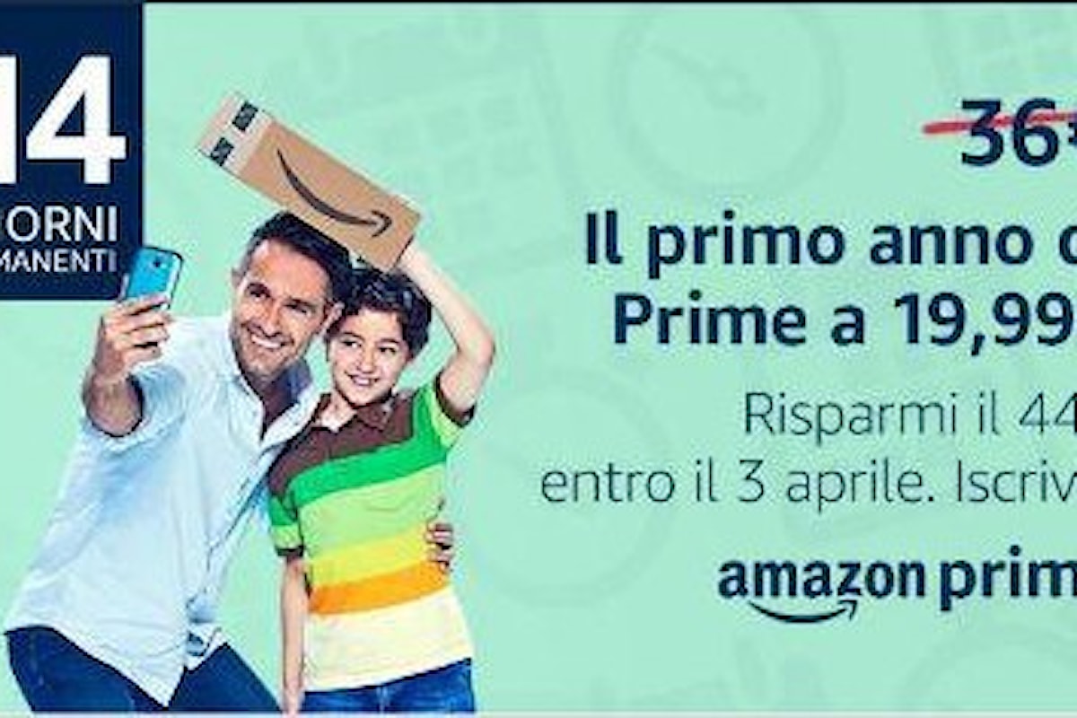 Aumento su Amazon: il prezzo di Prime sale a 36€