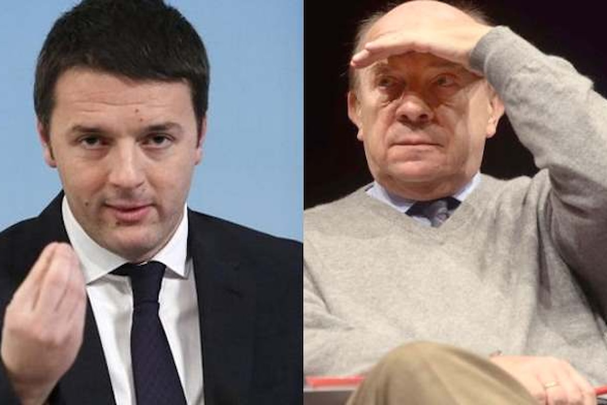 Matteo Renzi e Gustavo Zagrebelsky si sono confrontati a La7 sulla riforma costituzionale