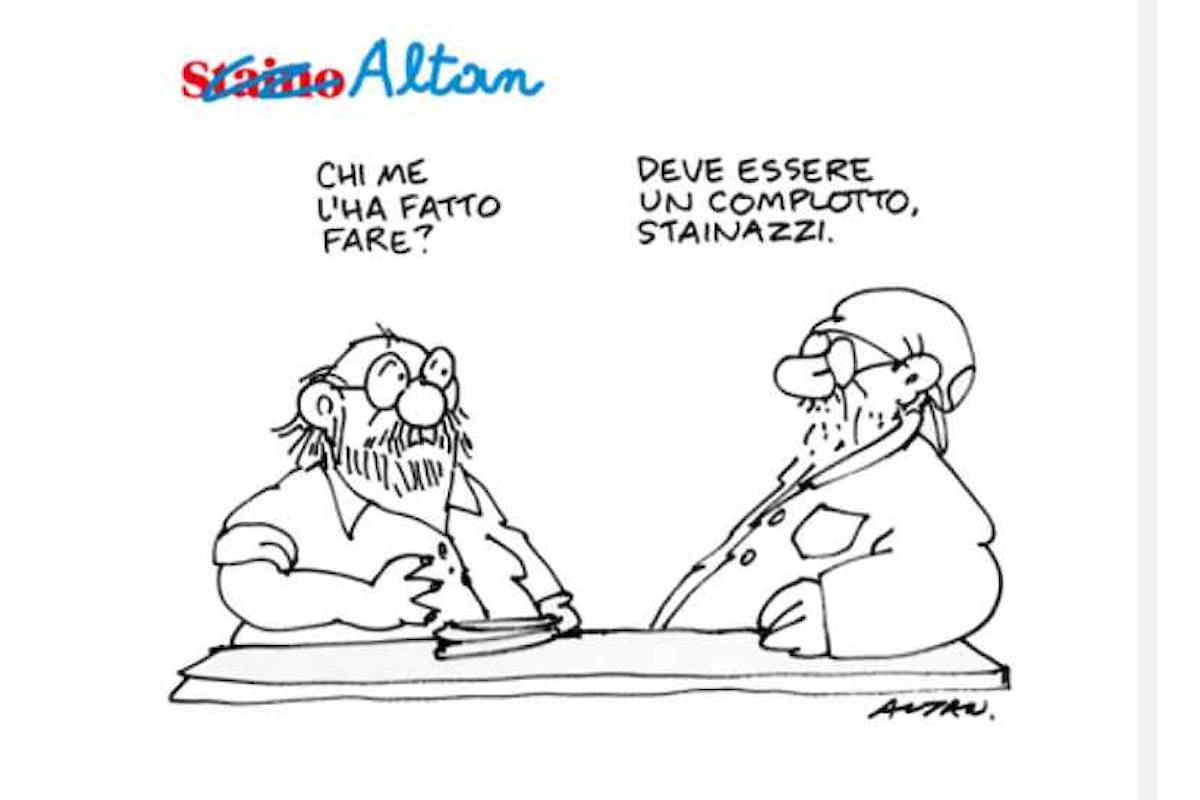 La consapevolezza, ritardata, di Staino