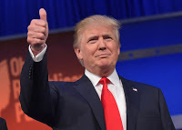 L'alba sorride a Donald Trump.