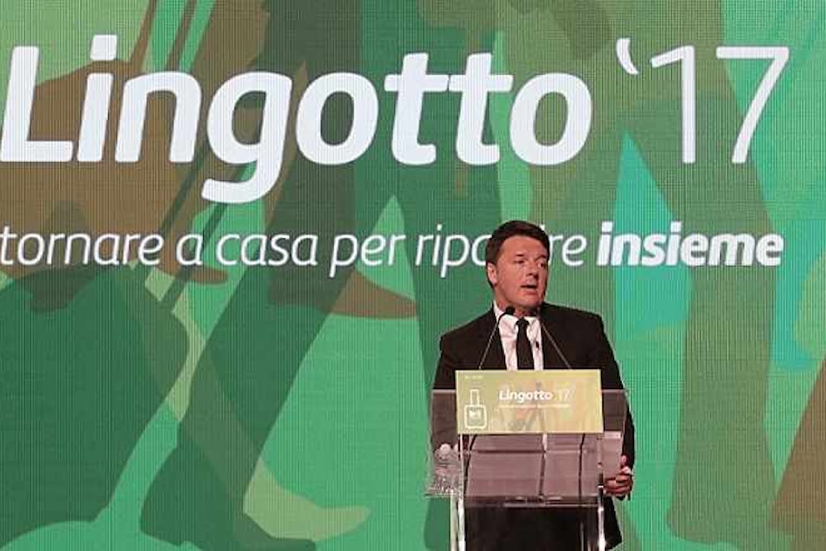 Al Lingotto il discorso inaugurale del Partito Democratico di Renzi