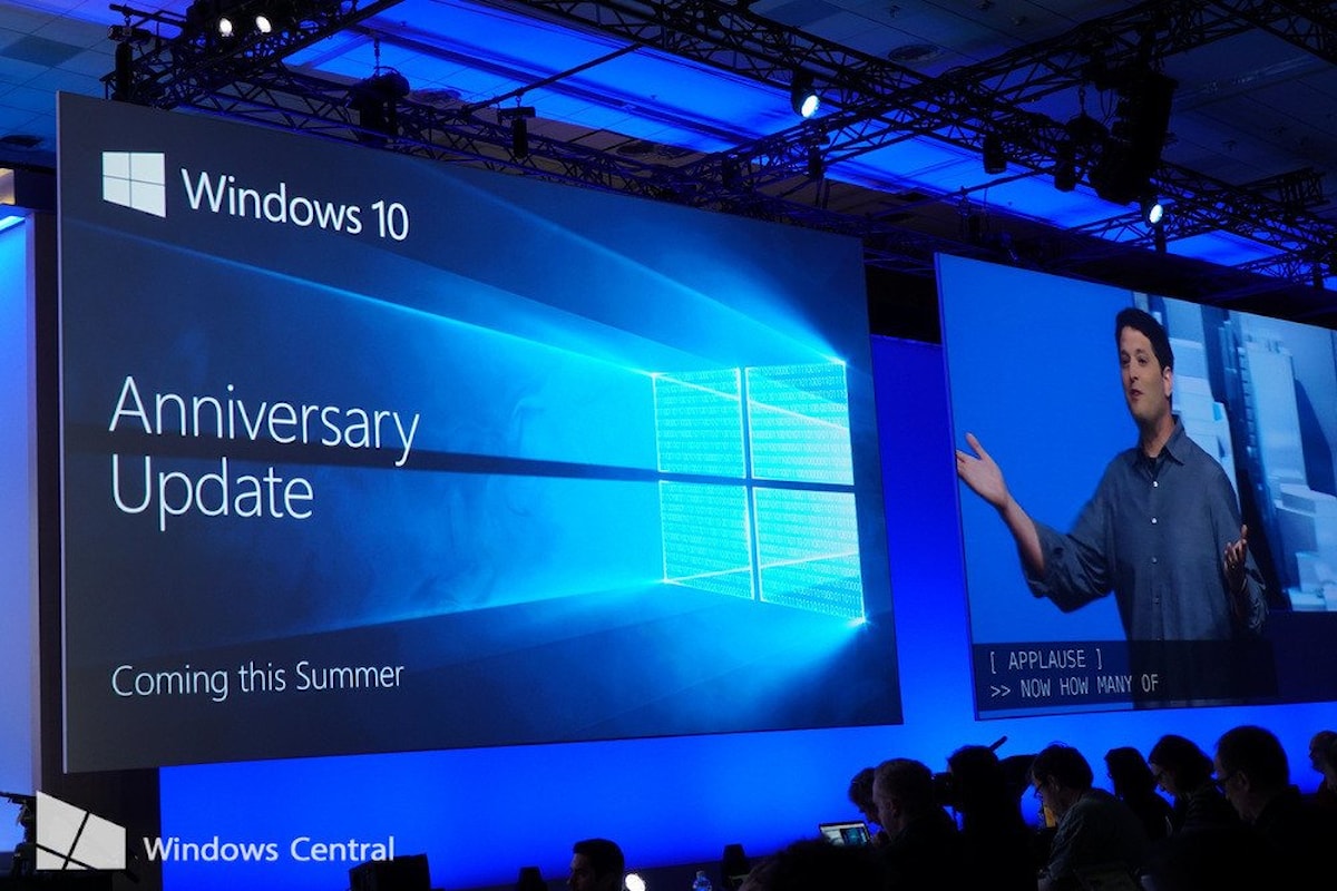 L'Anniversary Update di Windows 10 disponibile dal 2 agosto