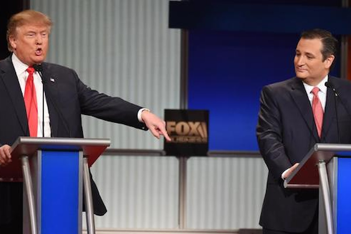 Primarie USA. Trump a Cruz: Non puoi essere eletto, sei nato in Canada