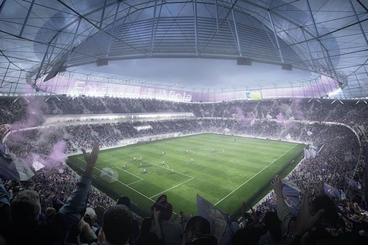 Il nuovo stadio della Fiorentina sempre più vicino con il Comune che dà il via libera al nuovo piano urbanistico dell'area di Castello
