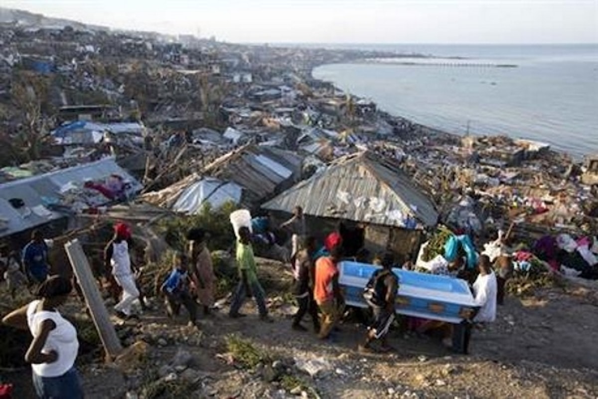 Cresce ad Haiti il numero dei morti causati dall'uragano Matthew
