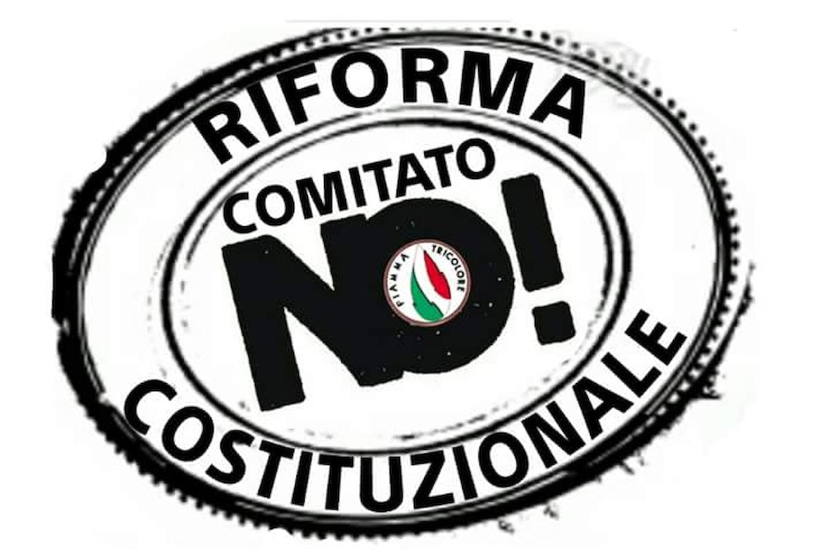 Il netto NO al nuovo Senato del Comitato Nazionale