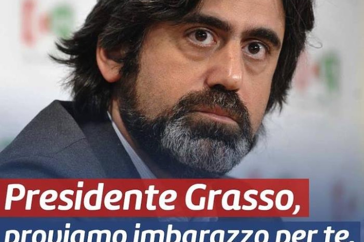 Bonifazi chiede a Grasso i soldi per il Pd, ma si dimentica di chiederli anche a Renzi